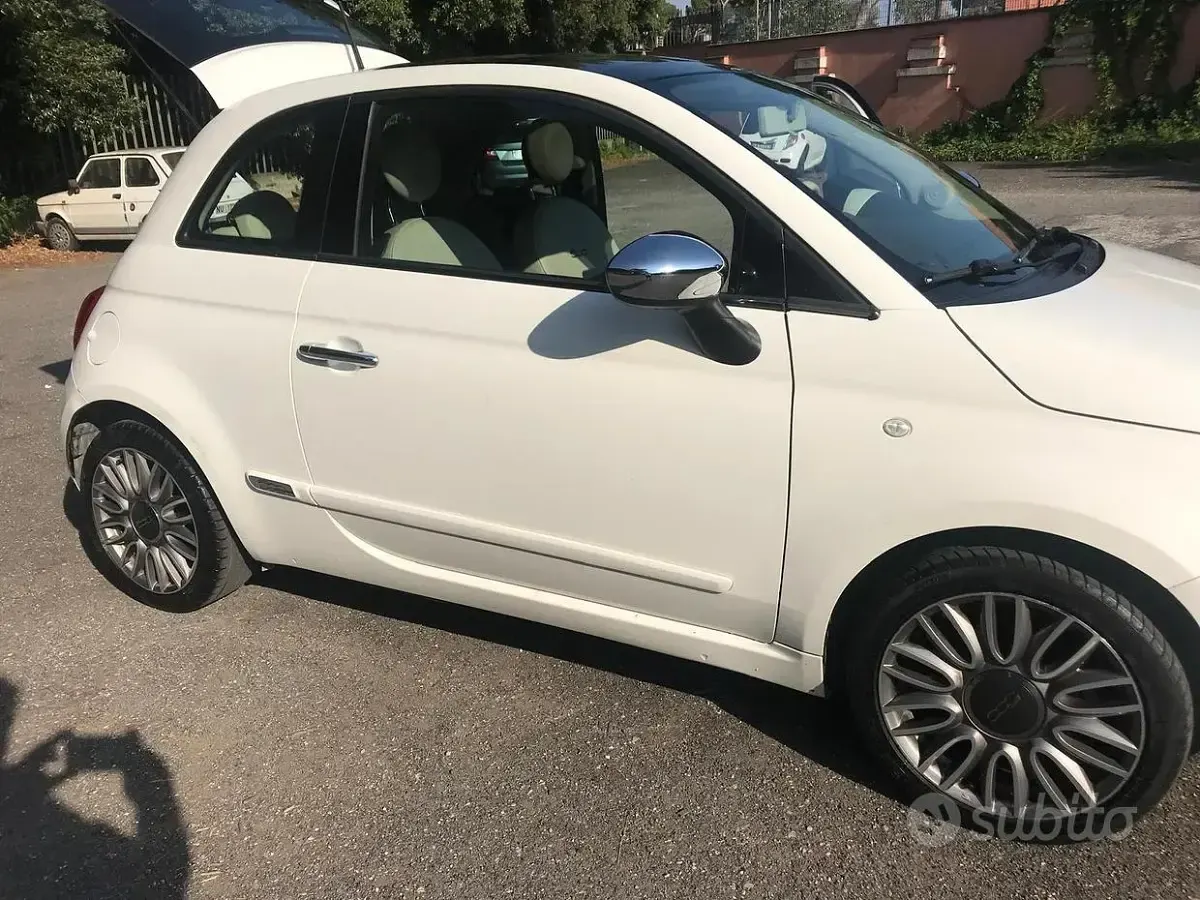 Usata Fiat 500 95 CV (69 kW) 2016 Bianco Berlina