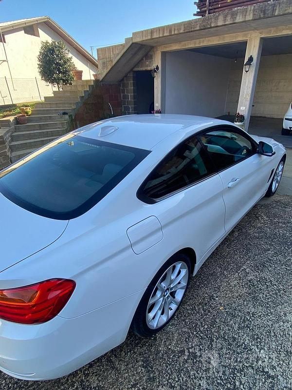 Usata BMW 420 Coupé 190 CV (139 kW) 2015 Bianco Coupé