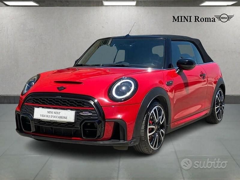 Rosso Usata 2021 Mini John Cooper Works Cabriolet Cabrio | 31.760 € - Immagine 1/3