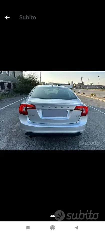 Usata Volvo S60 163 CV (119 kW) 2010 Grigio Berlina