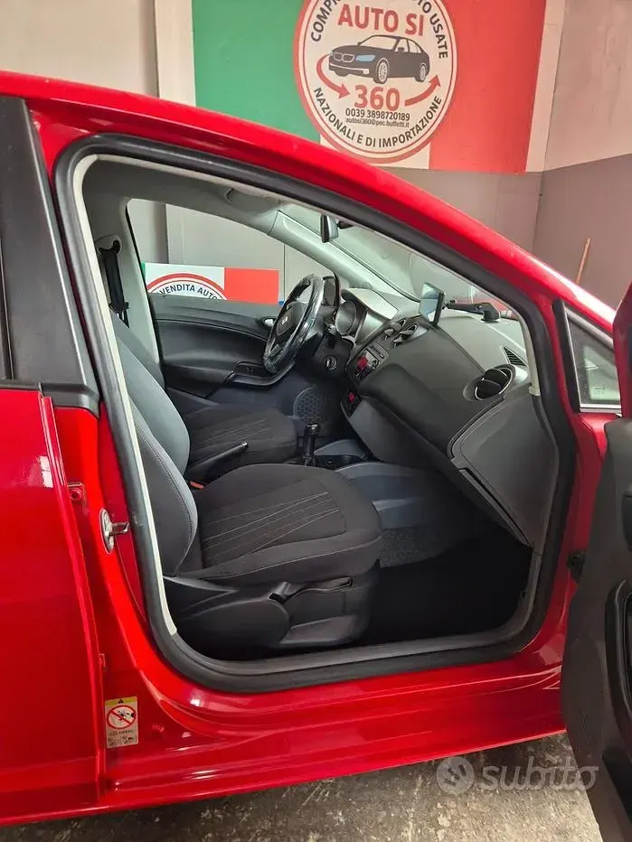 Usata Seat Ibiza Copa 85 CV (62 kW) 2012 Rosso Berlina