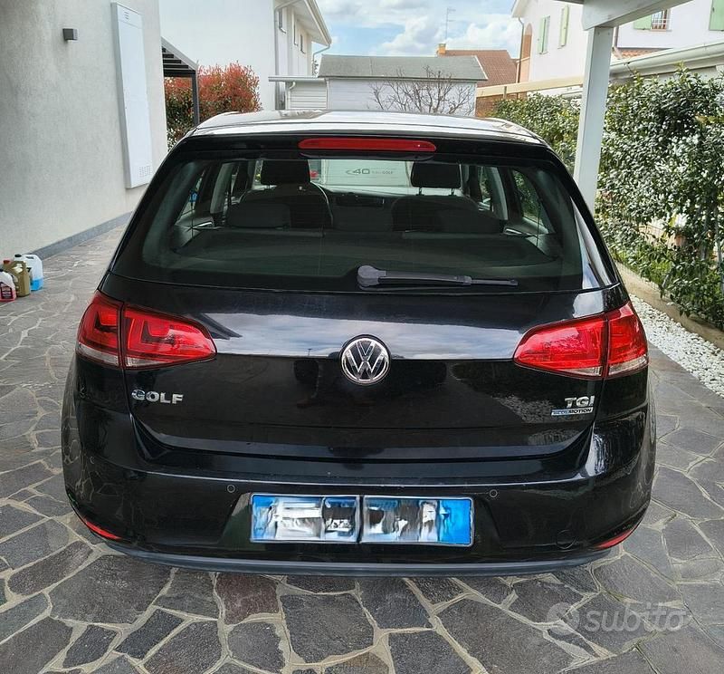 Usata VW Golf VII Comfortline 110 CV (80 kW) 2015 Nero Berlina