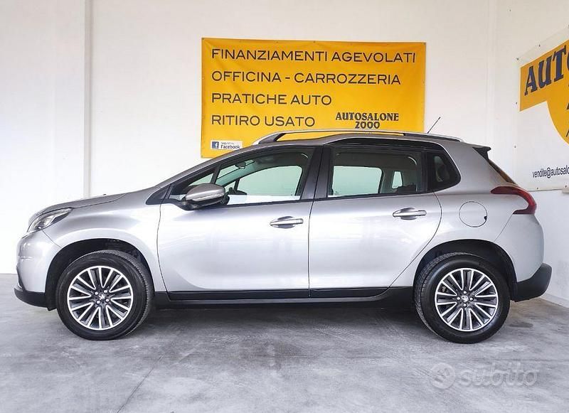 Usata Peugeot 2008 Allure 82 CV (60 kW) 2018 Grigio SUV