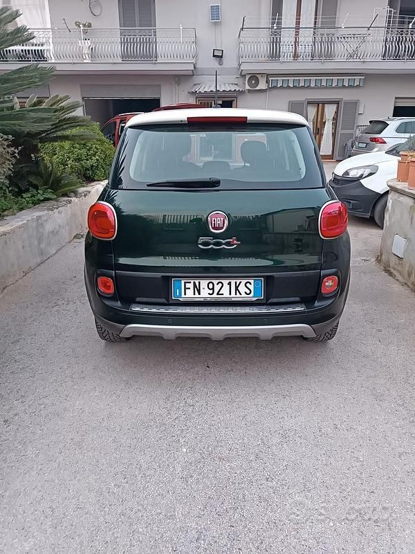Usata Fiat 500L Trekking 120 CV (88 kW) 2017 Verde Monovolume