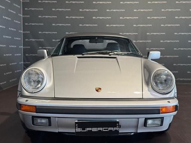 Usata Porsche 911 250 CV (183 kW) 1989 Argento Cabrio