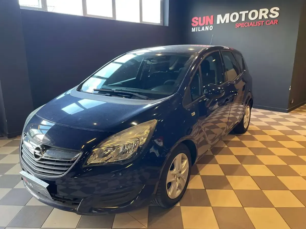 Usata Opel Meriva S 95 CV (69 kW) 2017 Blu/azzurro Monovolume