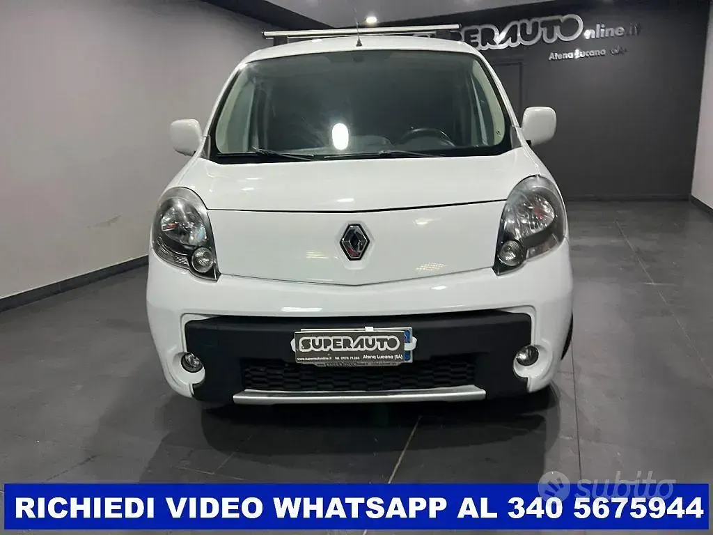 Usata Renault Kangoo 75 CV (55 kW) 2012 Bianco Monovolume