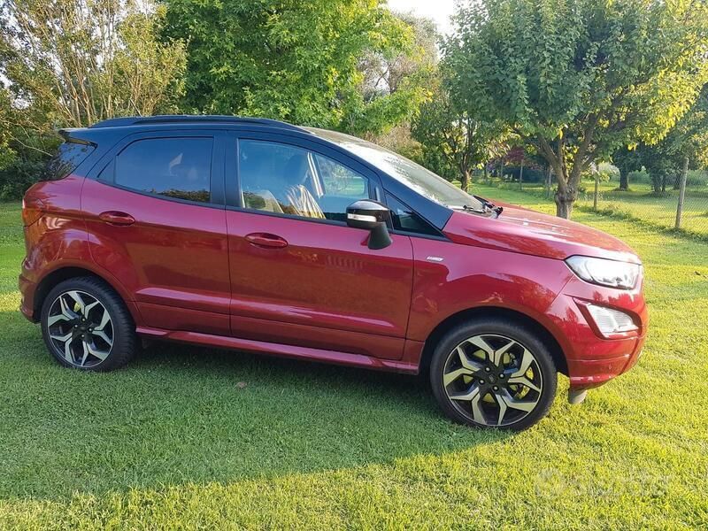 Usata Ford Ecosport 125 CV (91 kW) 2018 Rosso SUV