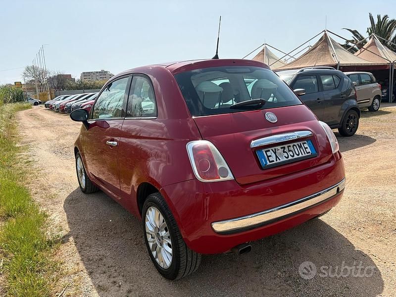 Usata Fiat 500 Lounge 69 CV (50 kW) 2014 Rosso Berlina