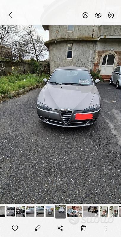Usata Alfa Romeo 147 120 CV (88 kW) 2006 Grigio Utilitaria
