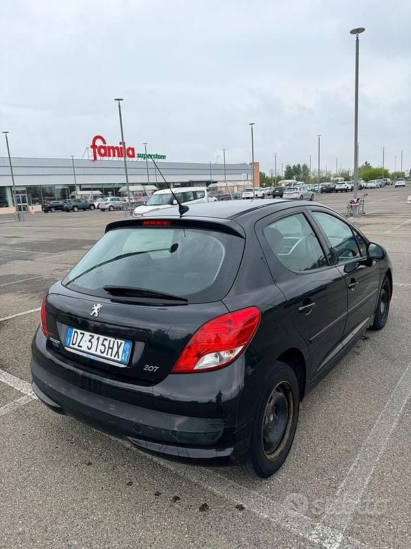 Brugt Peugeot 207 68 HK (50 kW) 2009 Sort Sedan
