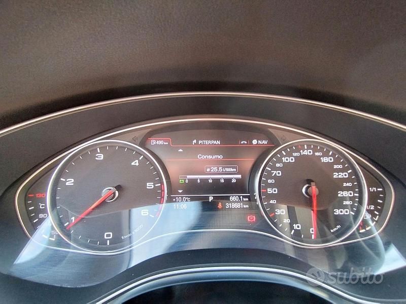 Usata Audi A6 S-Line 245 CV (180 kW) 2013 Grigio Station wagon