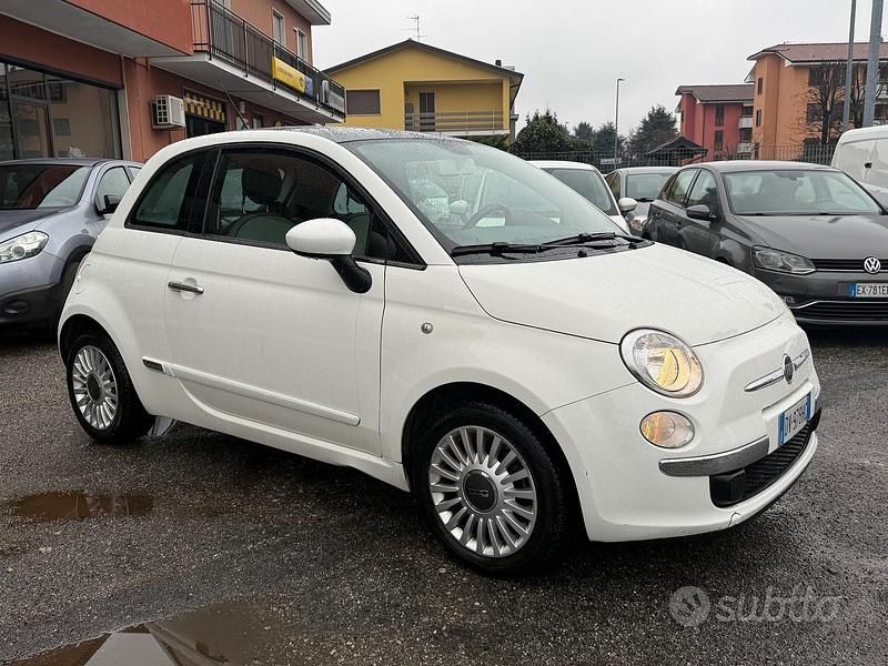 Usata Fiat 500 Lounge 69 CV (50 kW) 2009 Bianco Berlina