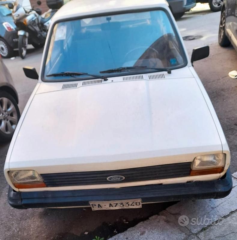 Usata Ford Fiesta 1982 Bianco Utilitaria