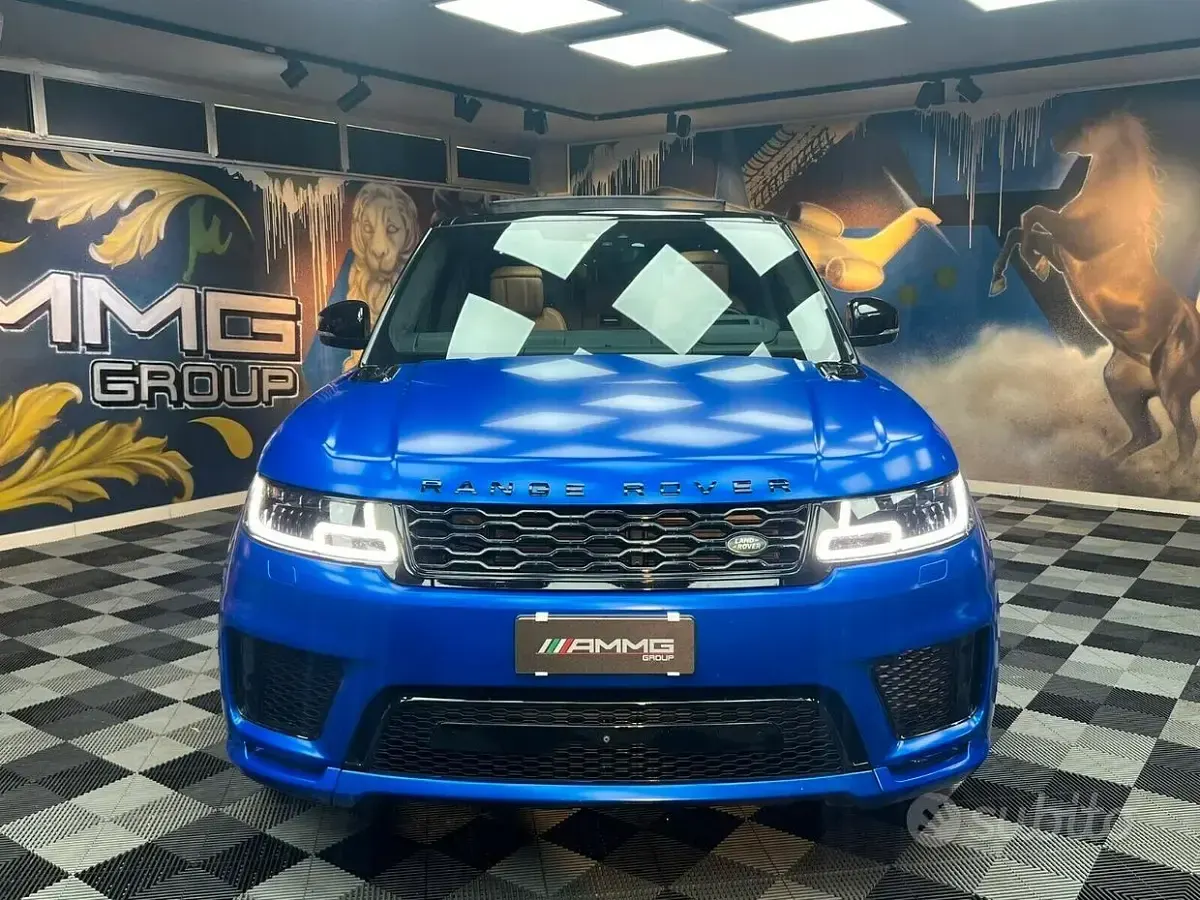 Usata Land Rover Range Rover Sport Autobiography Dynamic 306 CV (225 kW) 2018 Bluazzurro SUV