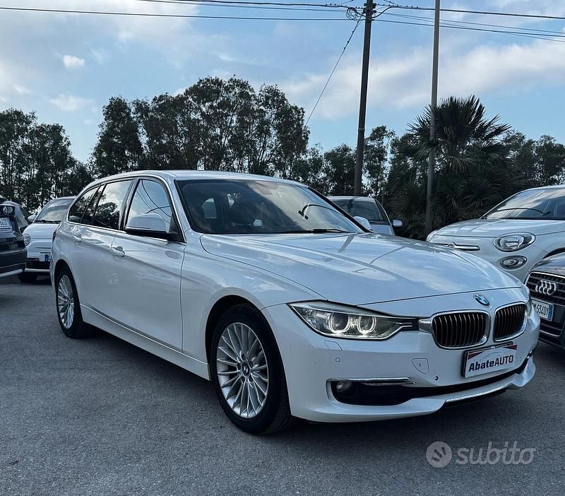 Usata BMW 320 Sport Line 183 CV (134 kW) 2014 Bianco Station wagon
