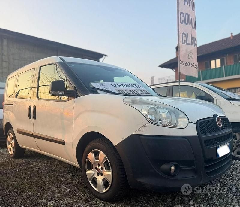 Usata Fiat Doblò 89 CV (65 kW) 2015 Bianco Monovolume