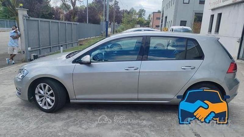 Usata VW Golf VII Highline 110 CV (80 kW) 2016 Grigio Berlina