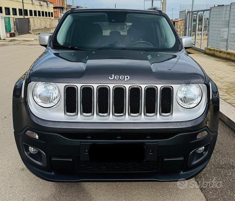 Usata Jeep Renegade Limited 140 CV (102 kW) 2017 Grigio SUV