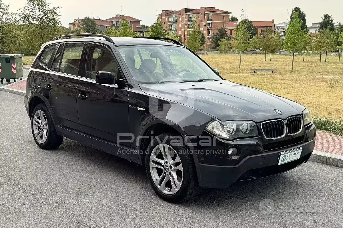 Usata BMW X3 177 CV (130 kW) 2007 Nero SUV