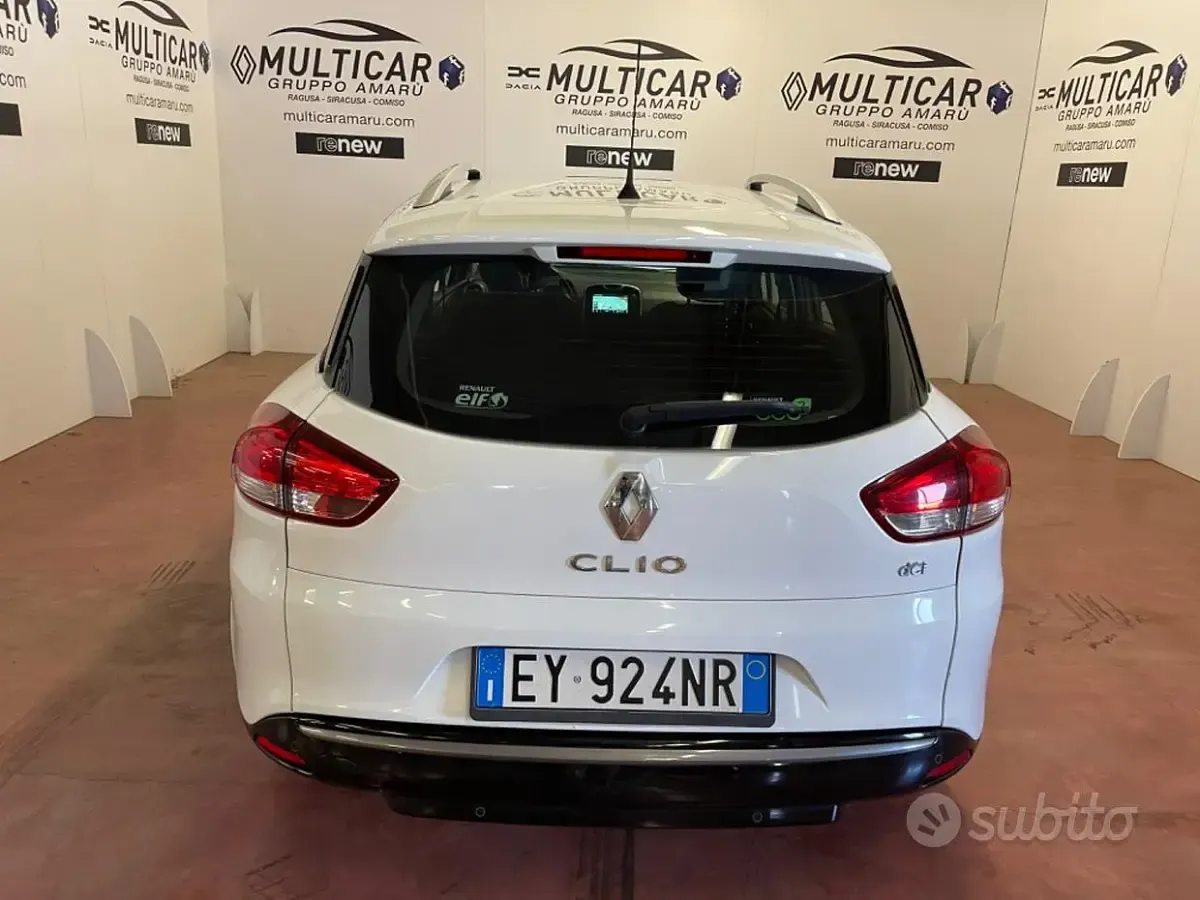 Usata Renault Clio 90 CV (66 kW) 2015 Bianco Station wagon