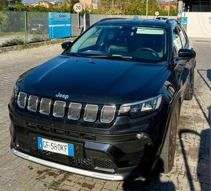 Usata Jeep Compass Limited 131 CV (96 kW) 2021 Nero SUV