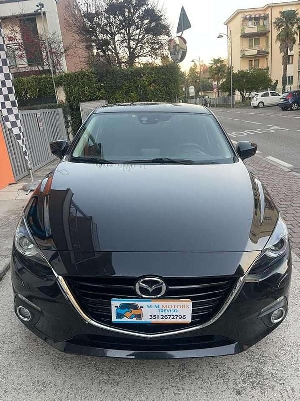 Usata Mazda 3 Exceed 150 CV (110 kW) 2015 Nero Berlina