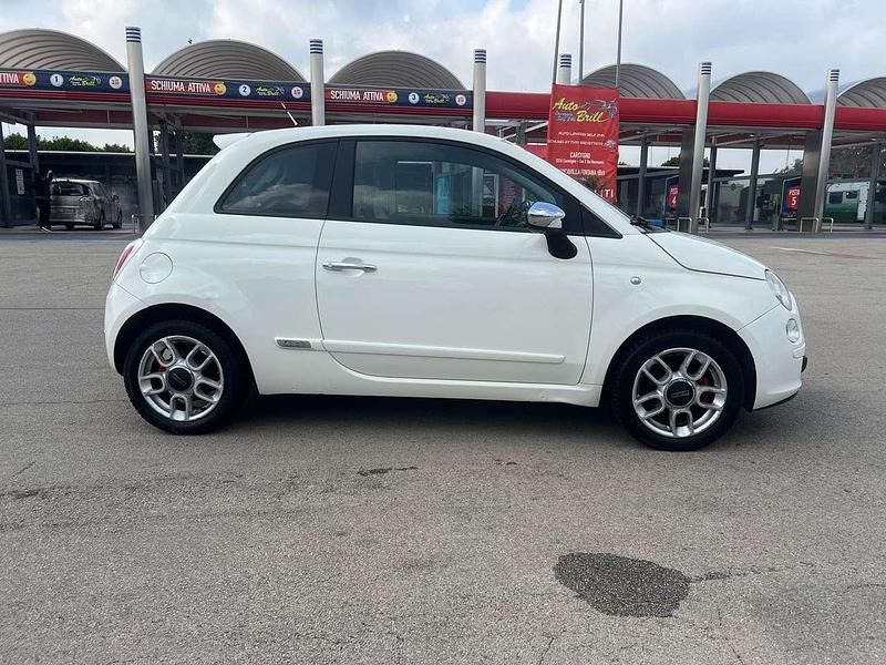 Usata Fiat 500 Sport 99 CV (72 kW) 2007 Bianco Utilitaria