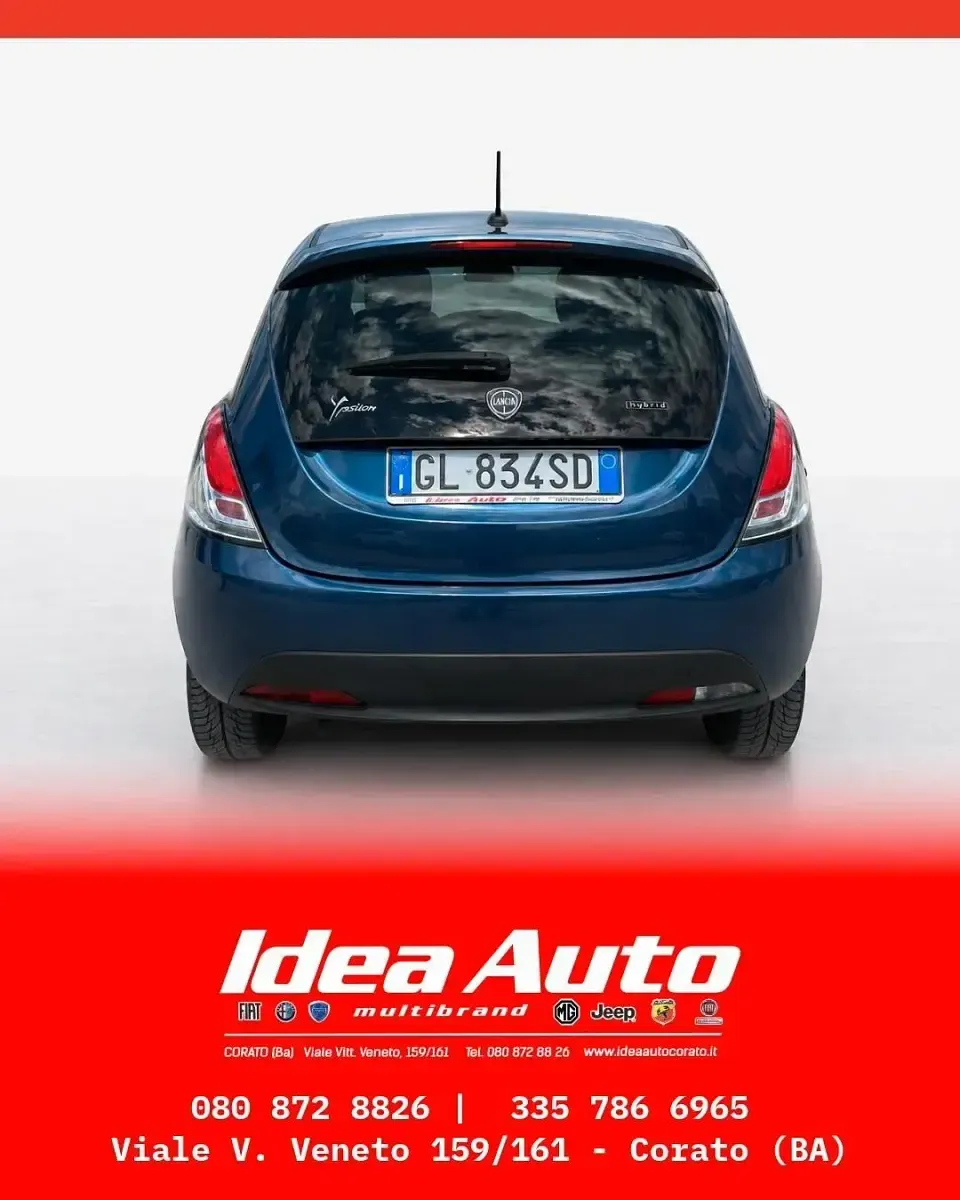 Usata Lancia Ypsilon Silver 69 CV (50 kW) 2022 Blu Utilitaria