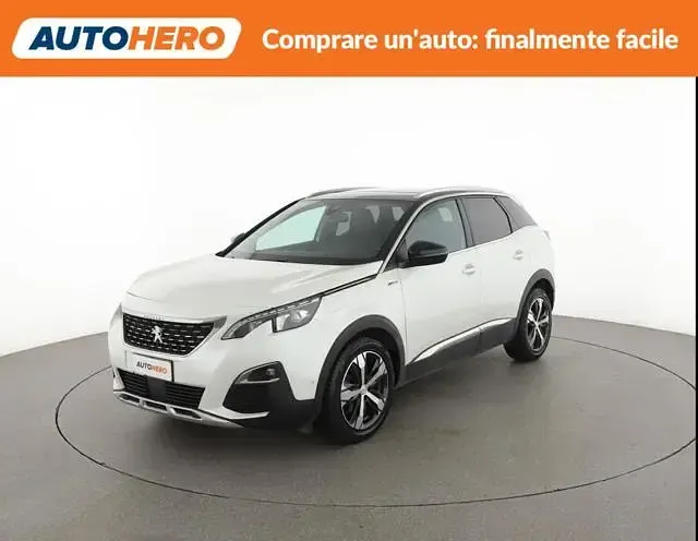 Usata Peugeot 3008 GT-line 120 CV (88 kW) 2018 Bianco SUV
