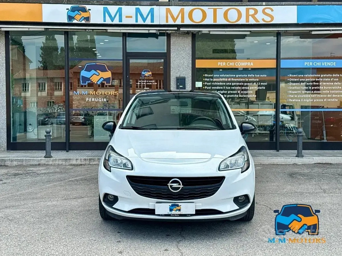Usata Opel Corsa 90 CV (66 kW) 2019 Bianco Utilitaria