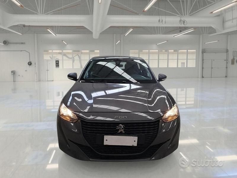 Usata Peugeot 208 S 101 CV (74 kW) 2021 Grigio Utilitaria