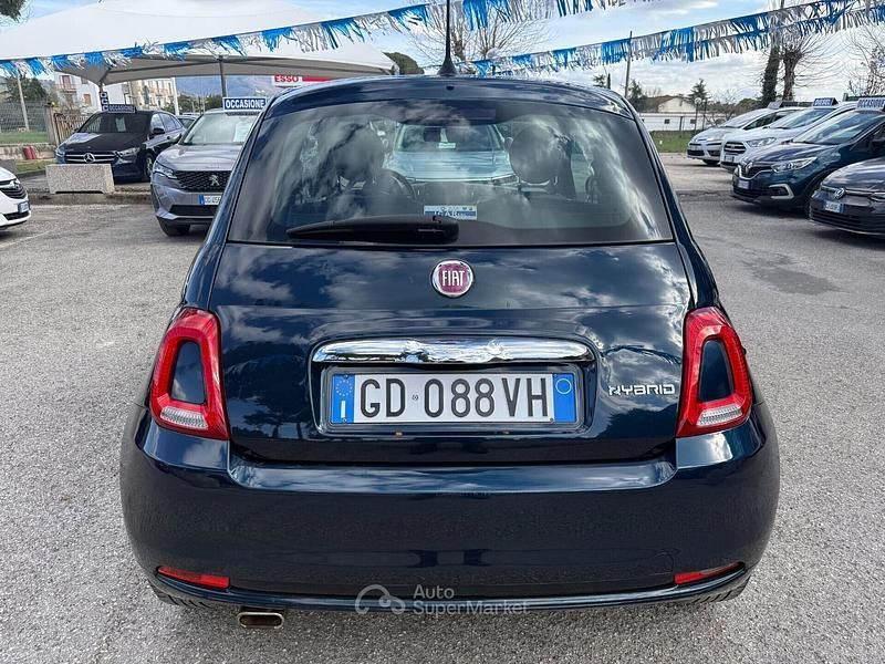 Usata Fiat 500 Lounge 69 CV (50 kW) 2021 Blu Berlina