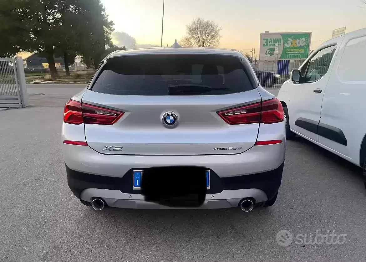Usata BMW X2 190 CV (139 kW) 2018 Grigio SUV