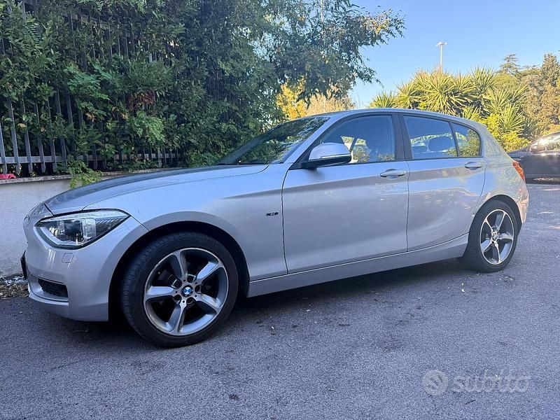 Grigio Usata 2014 BMW 118 Efficient Dynamics Due volumi | 7500 € (Ottimo prezzo) - Immagine 1/4