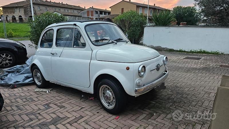 Usata Fiat 500 1970 Bianco Utilitaria
