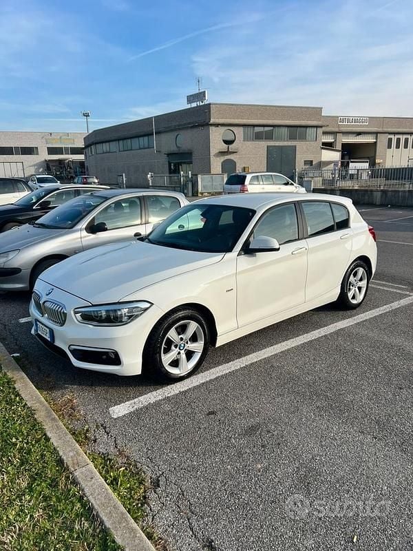 Usata BMW 114 2015 Bianco Utilitaria