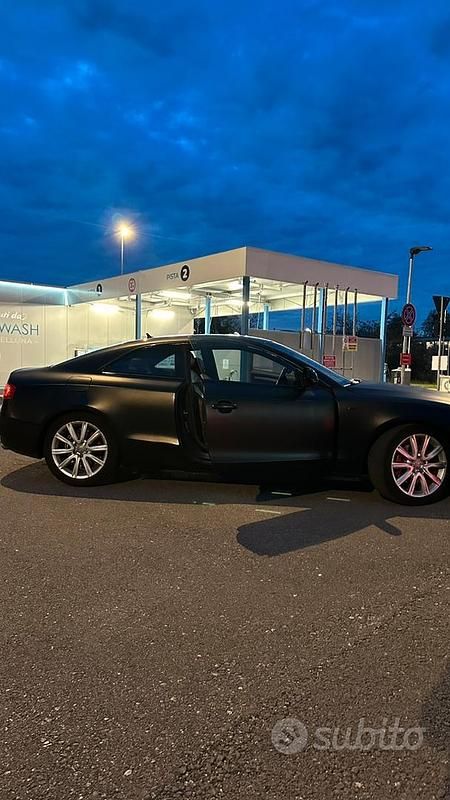 Usata Audi A5 239 CV (175 kW) 2009 Nero Coupé