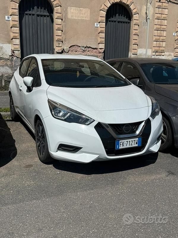 Usata Nissan Micra 71 CV (52 kW) 2017 Bianco Utilitaria