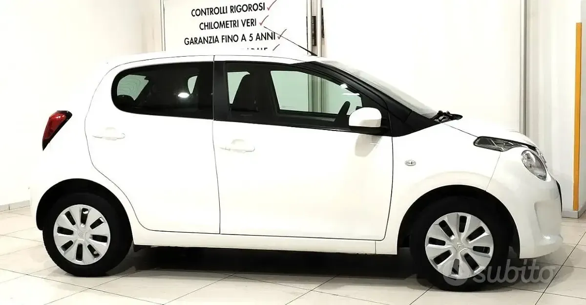 Usata Citroën C1 Feel 69 CV (50 kW) 2016 Bianco Utilitaria