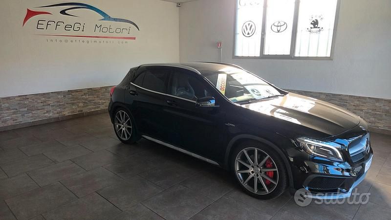 Usata Mercedes GLA45 AMG AMG 381 CV (280 kW) 2016 Nero SUV