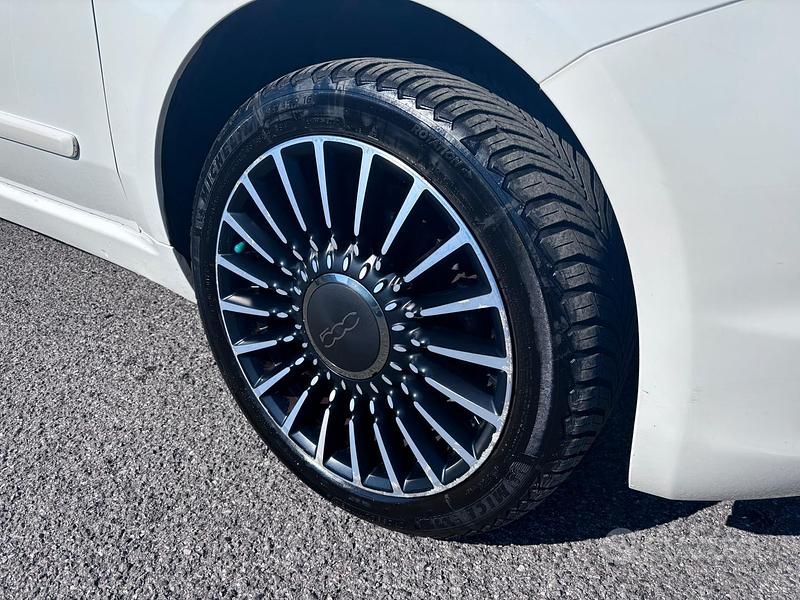 Usata Fiat 500C 69 CV (50 kW) 2016 Bianco Cabrio
