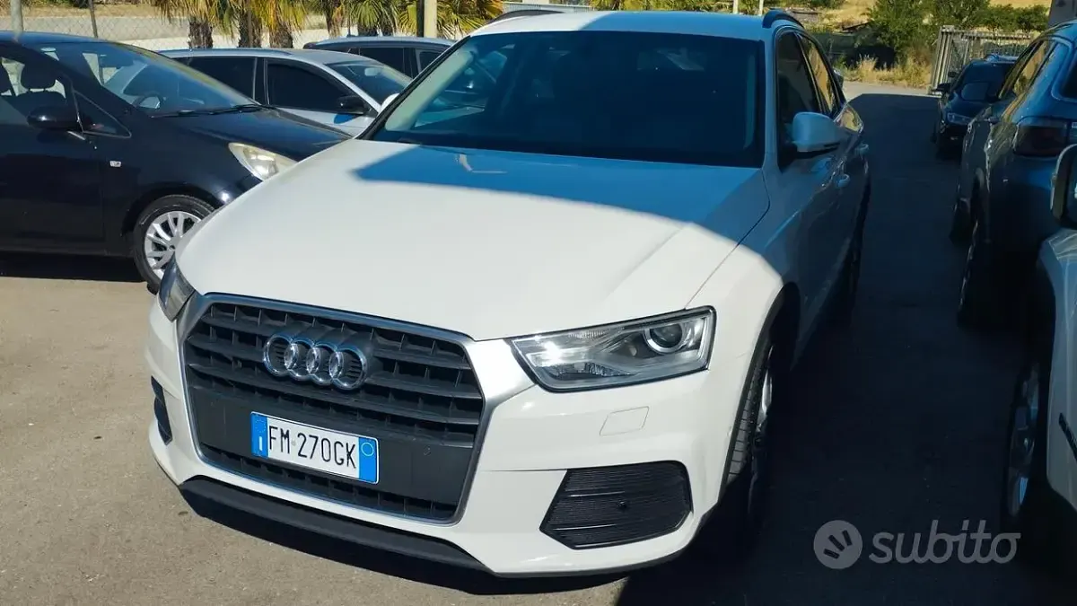 Usata Audi Q3 120 CV (88 kW) 2017 Bianco SUV