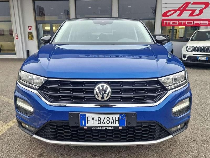 Usata VW T-Roc Style 150 CV (110 kW) 2019 Blu/azzurro SUV