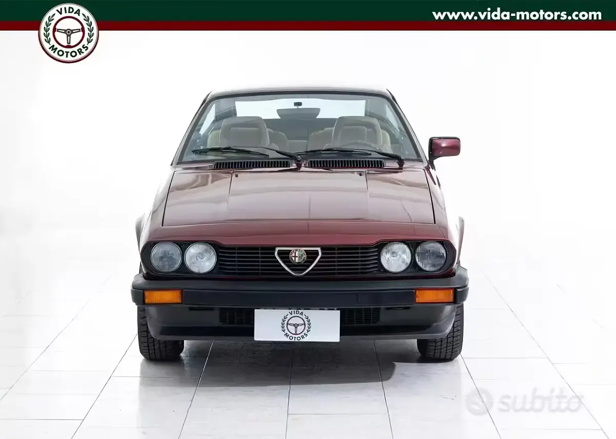 Usata Alfa Romeo Alfetta 131 CV (96 kW) 1986 Rosso Coupé