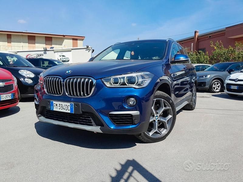 Usata BMW X1 Advantage 149 CV (109 kW) 2017 Blu SUV