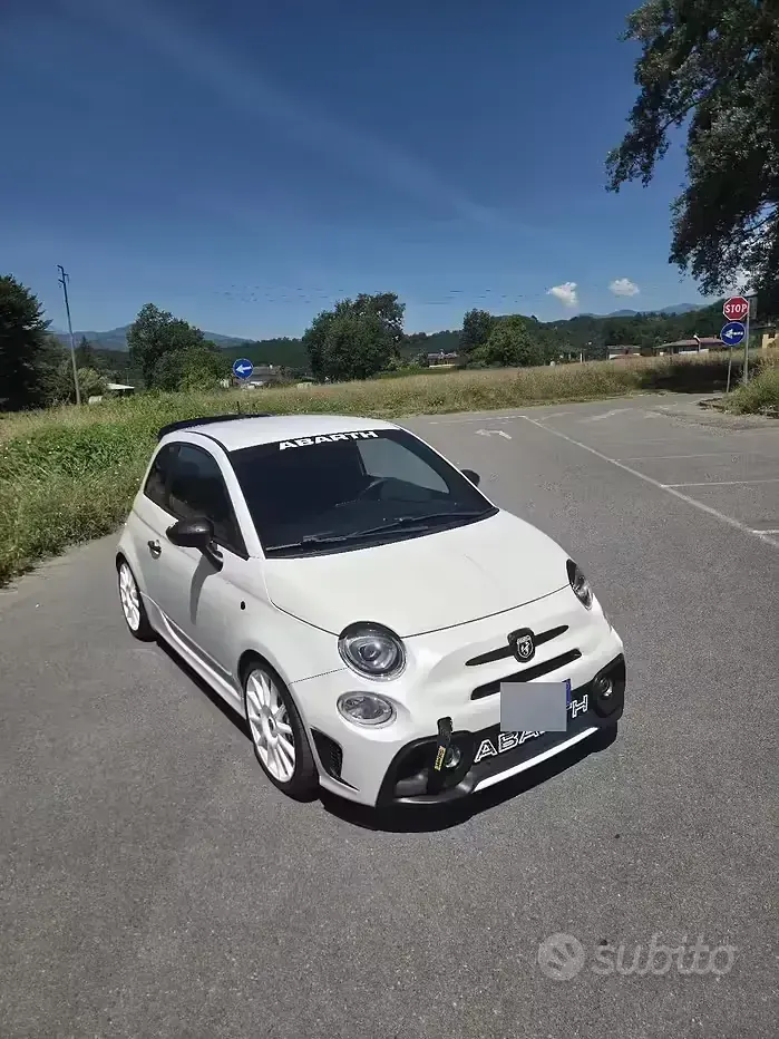 Usata Abarth 500 180 CV (132 kW) 2019 Bianco Berlina