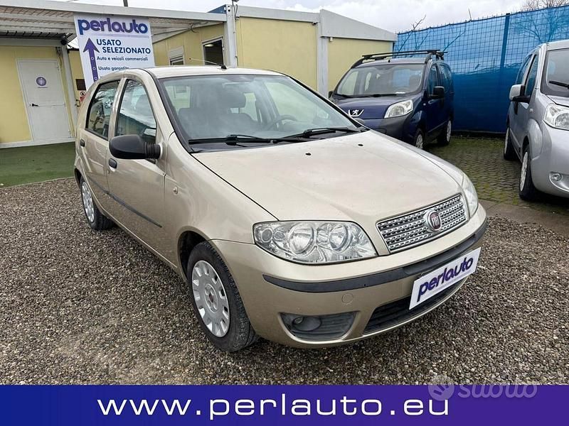 Usata Fiat Punto Active 69 CV (50 kW) 2010 Beige Utilitaria