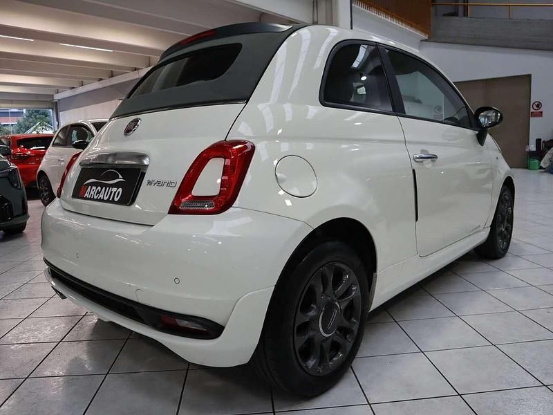 Usata Fiat 500C Connect 69 CV (50 kW) 2021 Bianco Cabrio
