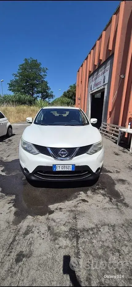 Usata Nissan Qashqai 116 CV (85 kW) 2015 Bianco SUV